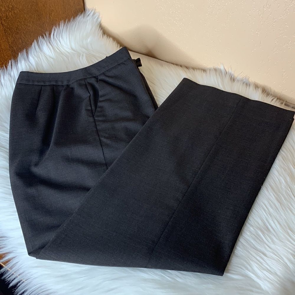 Ann Taylor Factory Store Dark Brown Lined Dress Pants Size 6P